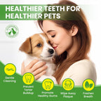 Finger Dental Wipes Dog Cat Oral Hygiene Plaque