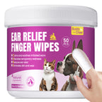 BuddyCheer Ear Cleaning Finger Wipes Dogs Cats