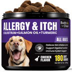 BuddyCheer Allergy Skin Immune Relief Chews Dogs