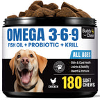 BuddyCheer Omega-3 Salmon Fish Oil Chews Dogs
