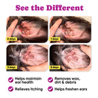 Vet-Formulated Ear Cleaning Finger Wipes Pets