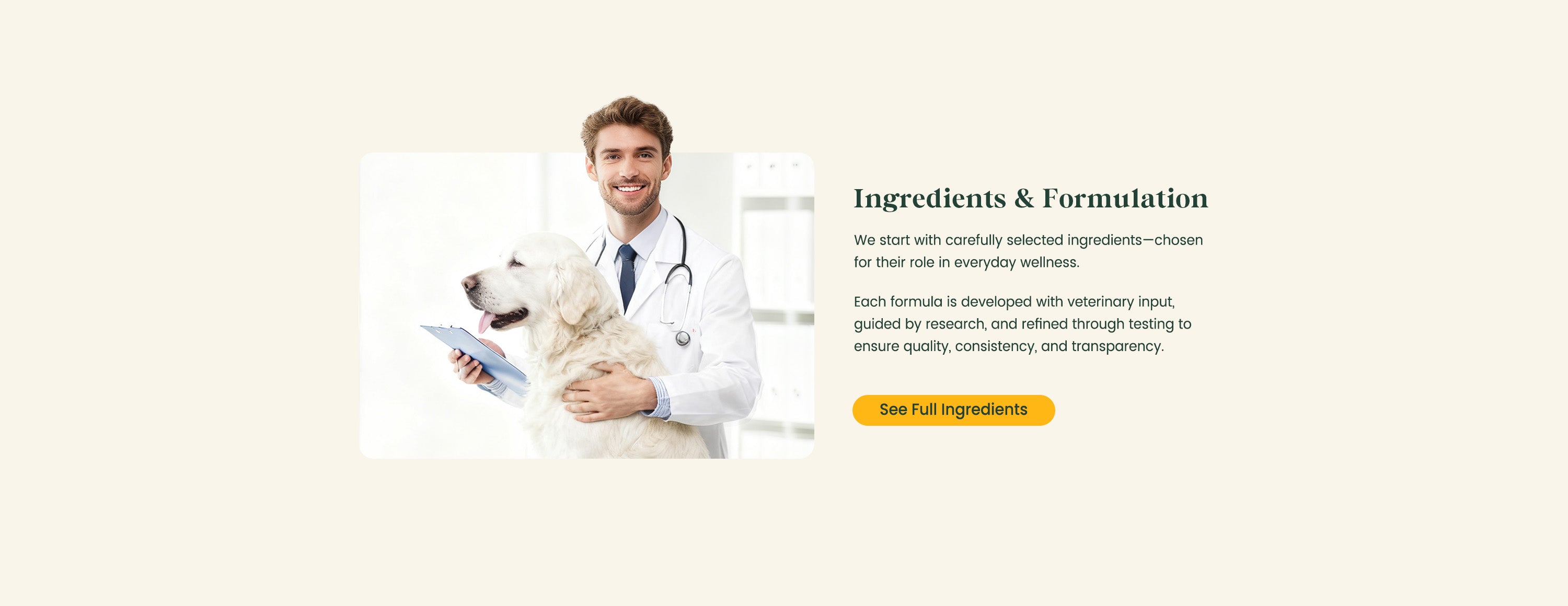 pet supplements for dogs and cats