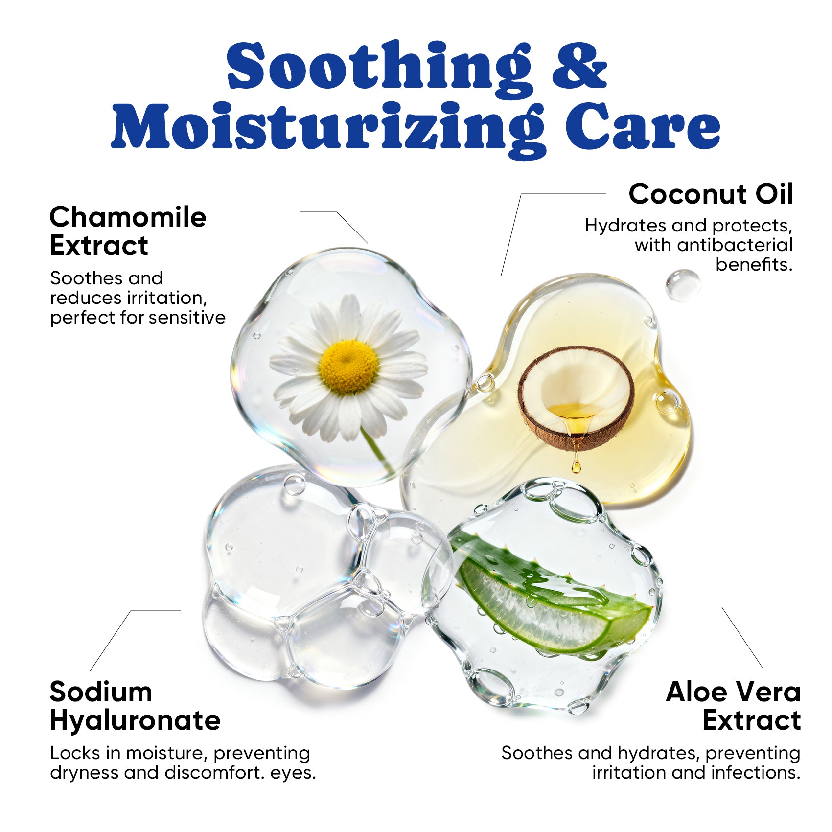 Eye Wipes & Tear Stain Remover for All Dogs & Cats - 50 pcs