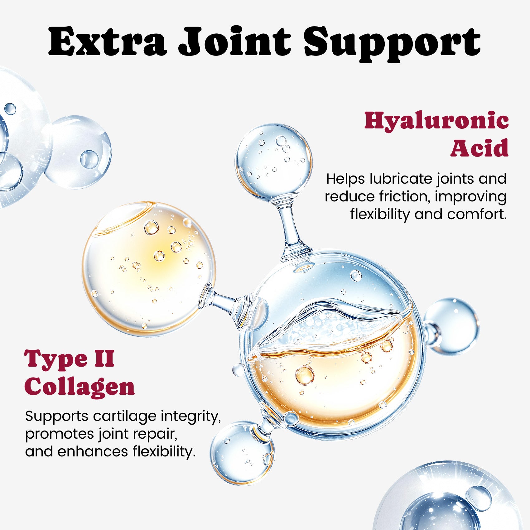 Liquid Hip and Joint Supplement Drops for Dogs and Cats - Pain Relief - 60ml