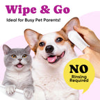 Aloe Coconut Oil Ear Wipes Dogs Cats BuddyCheer