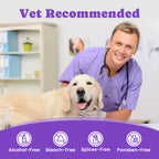 No-Rinse Dog Dental Care Wipes - 50 Count - Unflavored