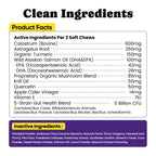 180 Ct Dog Chews Allergy Immune Skin Support