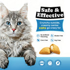 Calming Cat Treats with GABA for Grooming, Travel, Vet Visits - 450 Ct